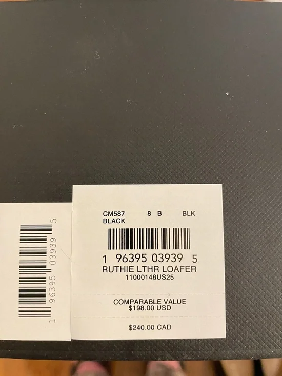 Coach Black Chunky Platform Loafers with Gold Logo - Picture 5 of 6